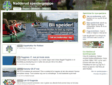 Tablet Screenshot of nadderud.no